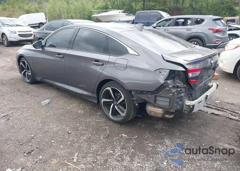 2018 Honda Accord Sport from USA, damaged, VIN 1HGCV1F38JA259516